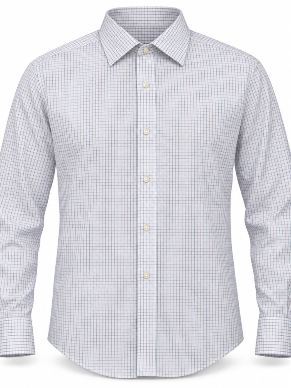 Brooks Brothers Regent Supima Cotton Check Dress Shirt Men’s 15.5 34